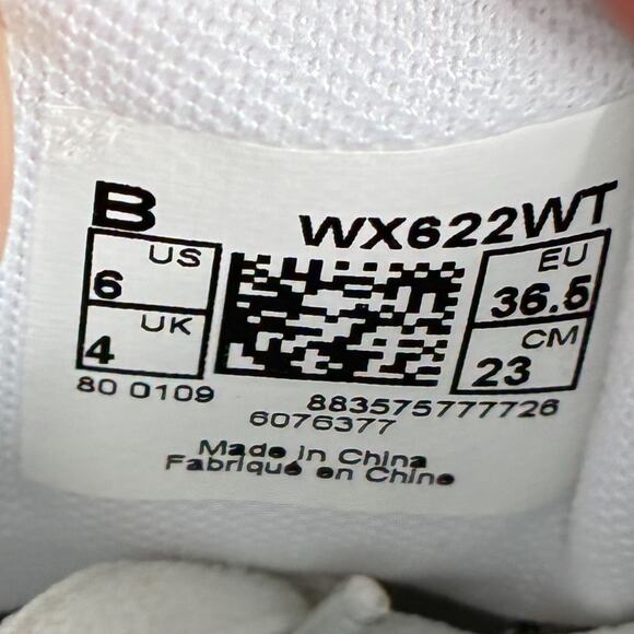 New Balance 622 White Training Running Athletic Shoes WX622WT Women's Size 6 - Picture 10 of 11